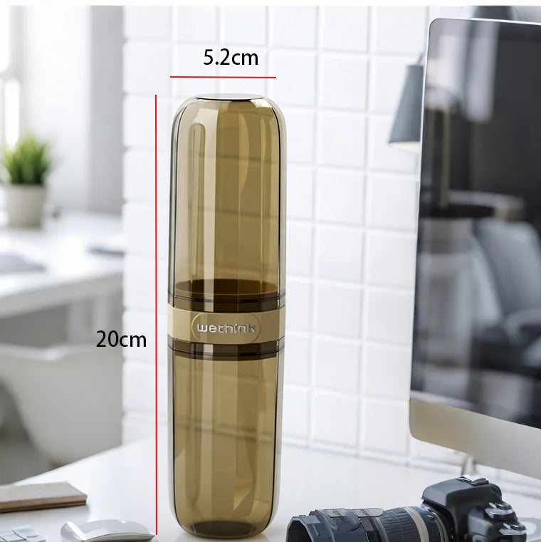 Reise-Etui für Zahnbürste & Zahnpasta – schützt vor Schmutz und Schäden, ideal für Urlaub, Camping & unterwegs