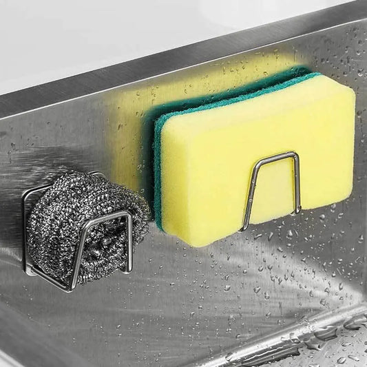 Hygienischer Edelstahl Schwammhalter – Selbstklebendes rack,Kostenloser Versand