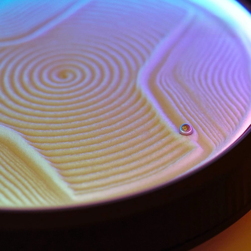 Mini Sand Art Robot – Beruhigende Tischdeko & Geschenkidee