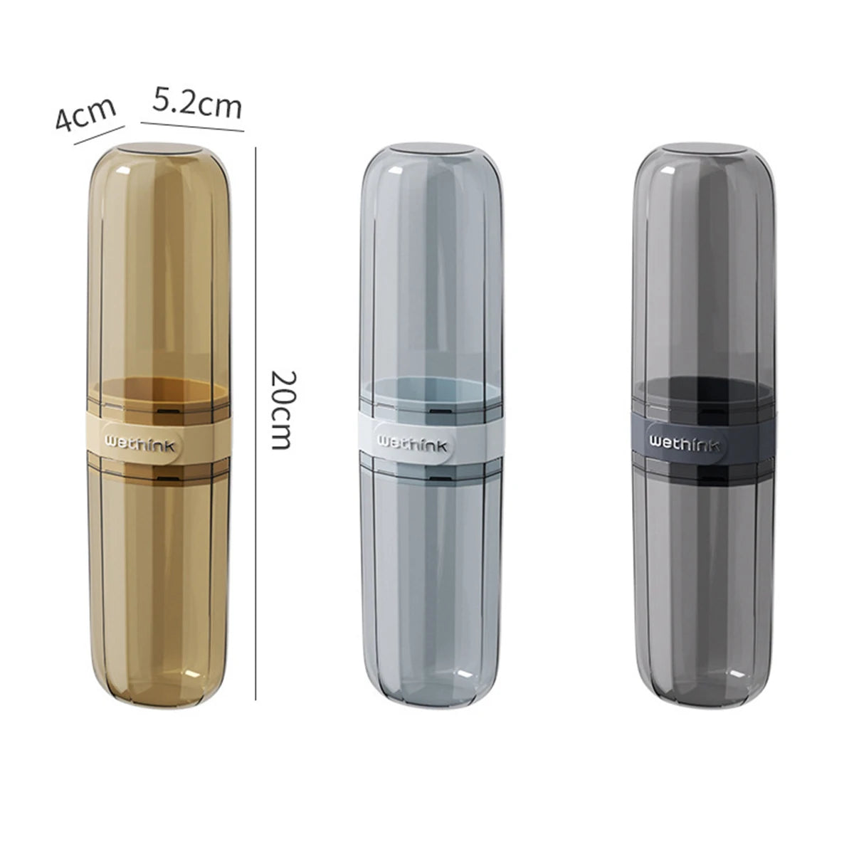 Reise-Etui für Zahnbürste & Zahnpasta – schützt vor Schmutz und Schäden, ideal für Urlaub, Camping & unterwegs